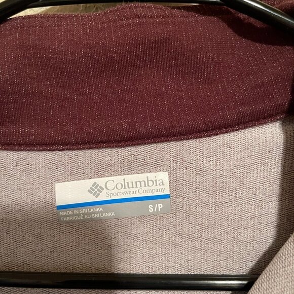 NWOT Men's Columbia Zip up Pullover - Picture 2 of 4
